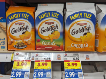 Pepperidge Farm Goldfish Just $2.99 At Kroger