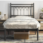 Transform your bedroom with Yaheetech Twin Bed Frames Metal for just $48.74 After Coupon (Reg. $74.99) + Free Shipping