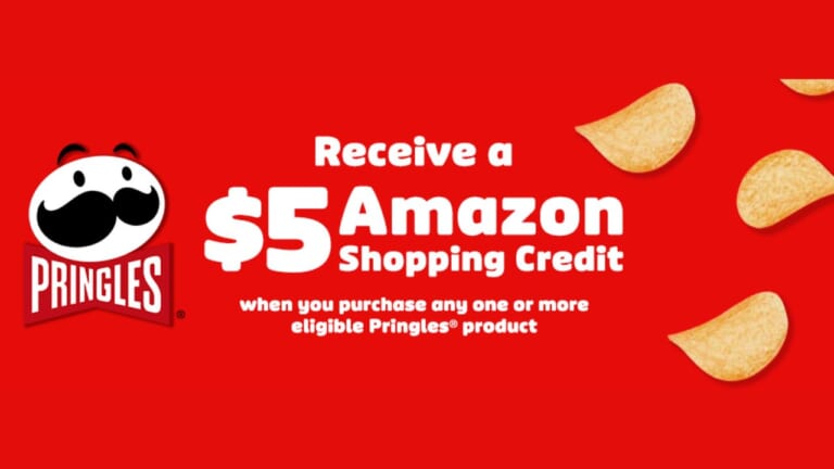 $5 Amazon Credit With Pringles Purchase!