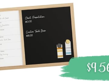 Large Dry Erase and Chalkboard Calendar Combo Only $9.56 Shipped!