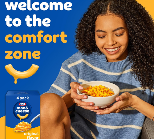 Kraft 4-Count Original Macaroni and Cheese Dinner as low as $3.12 when you buy 4 (Reg. $6) + Free Shipping – 78¢/7.25 Oz Box