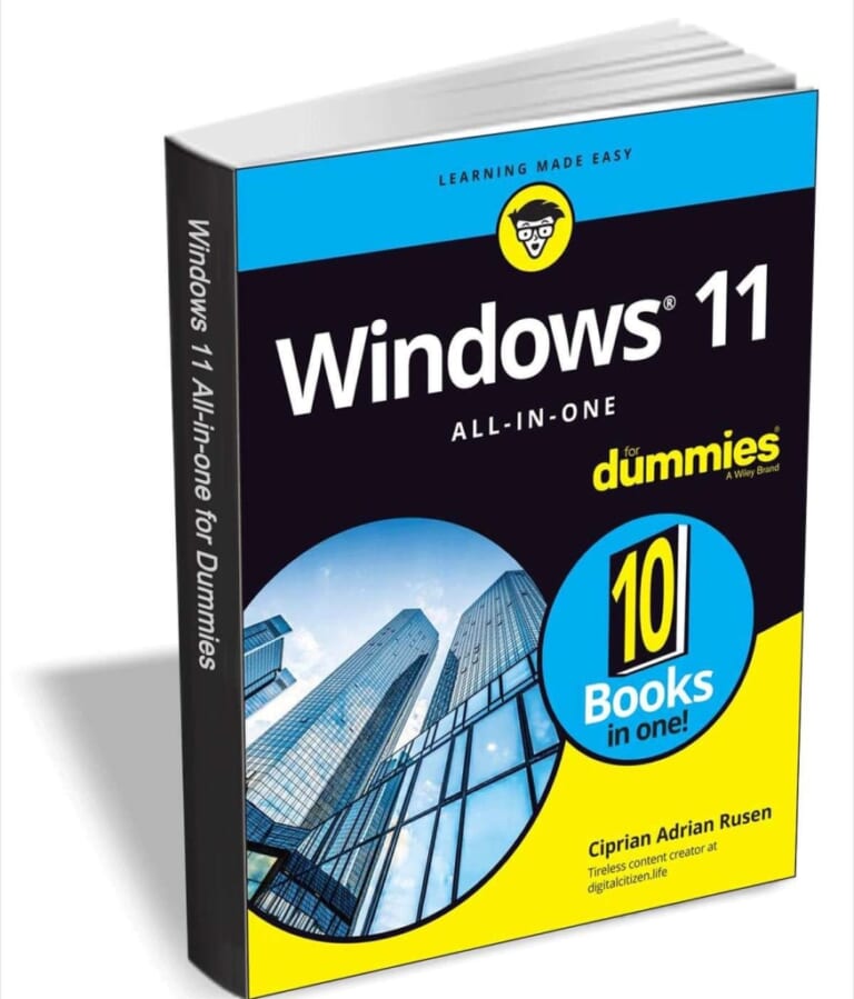 Windows 11 All-in-One For Dummies eBook: Free