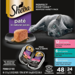 Sheba Perfect Portions 48 Servings Paté Adult Wet Cat Food Trays, Variety Pack as low as $18.19 After Coupon (Reg. $26) + Free Shipping – 38¢/Serving
