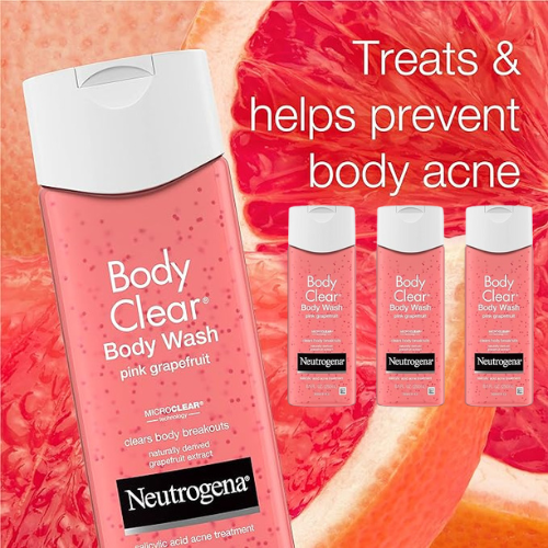 Neutrogena 3-Count Pink Grapefruit Body Clear Acne Treatment Body Wash w/ Salicylic Acid, 8.5-Oz as low as $11.70 After Coupon (Reg. $37.79) + Free Shipping – $3.90/Bottle