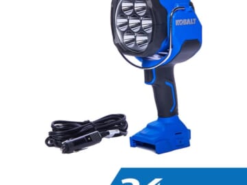 Kobalt 24V LED Flashlight for $59 + free shipping