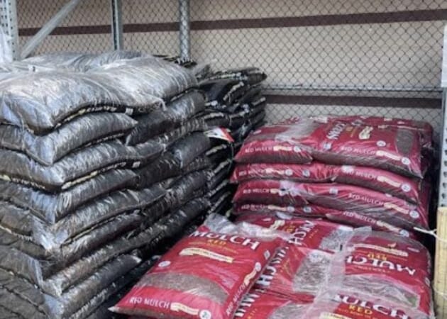 Premium Mulch only $2 at Lowes!