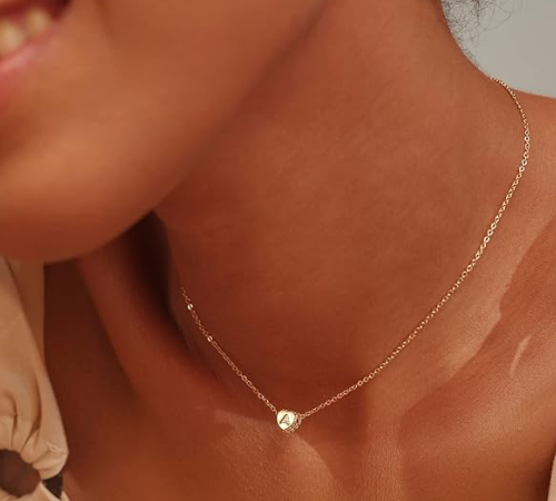Prime Member Exclusive: 14K Gold Plated Initial Heart Necklace $5.03 After Coupon + Code (Reg. $15) + Free Shipping