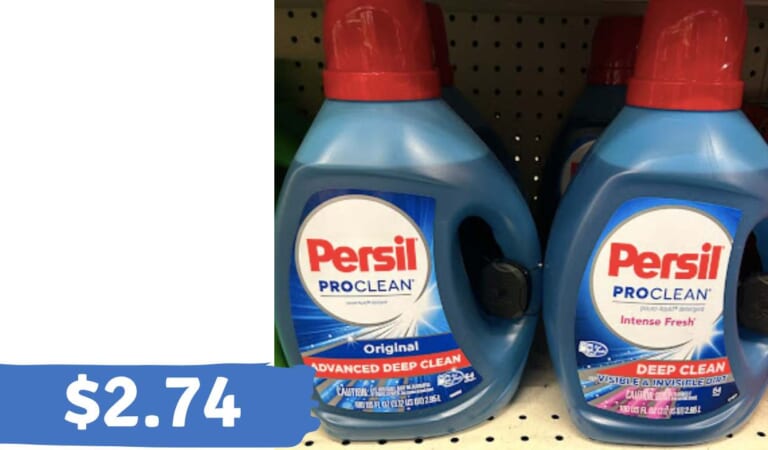 $2.74 Persil Laundry Detergent at Walgreens