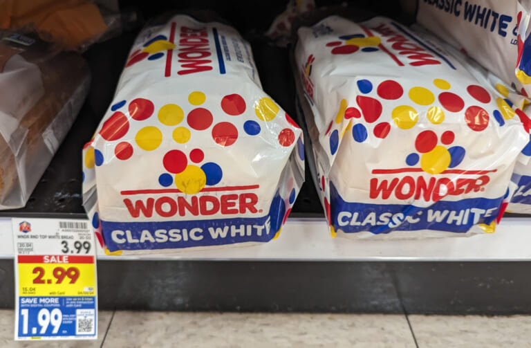 Wonder Bread As Low As $1.99 At Kroger