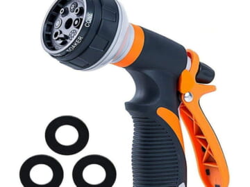 Seven Lady 8-Spray Pattern Hose Nozzle for $10 + free shipping w/ $35