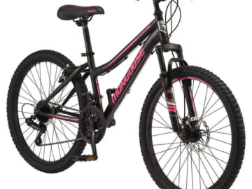 Mongoose 24" Excursion 21-Speed Mountain Bike for $99 + free shipping