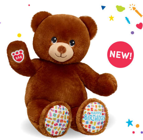 Build-a-Bear Birthday Treat Bear: Pay your child's age + pickup