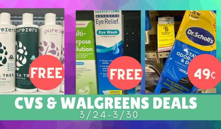 Video: Top CVS & Walgreens Deals 3/24-3/30