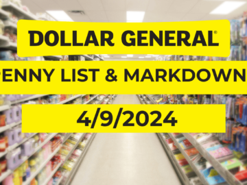 Dollar General Penny List - 4-9-2024