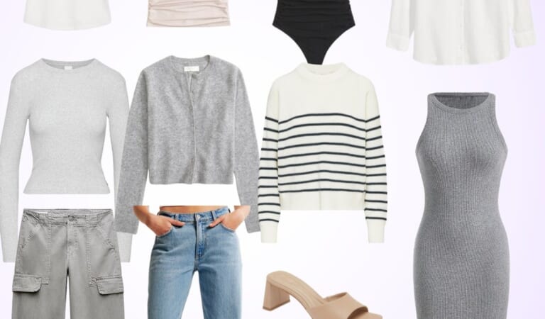 The Perfect (Affordable!) Capsule Wardrobe for Your Spring Semester