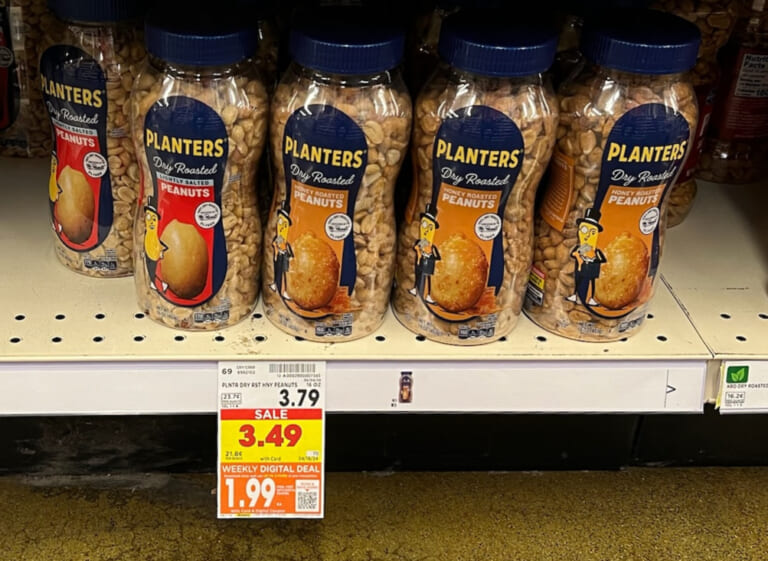 Planters Peanuts Just $1.99 At Kroger