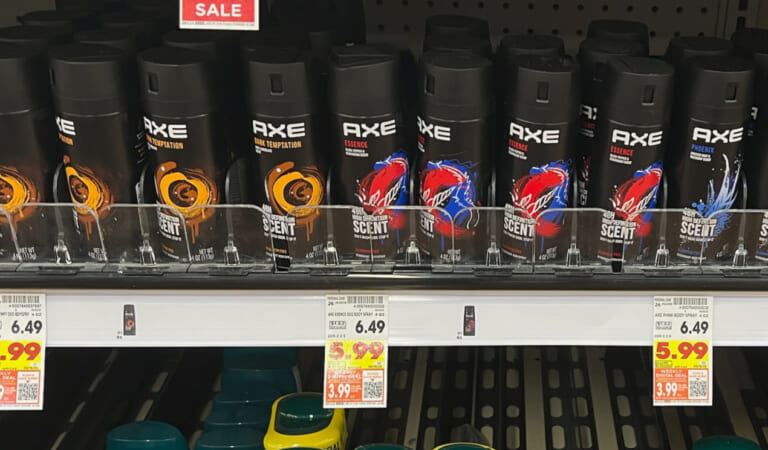 Get Axe Body Spray For As Low As $3.99 At Kroger (Regular Price $6.49)