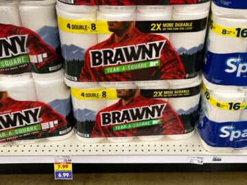 Brawny Paper Towels Are As Low As $5.99 At Kroger