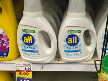 All Laundry Detergent As Low As $3.49 At Kroger