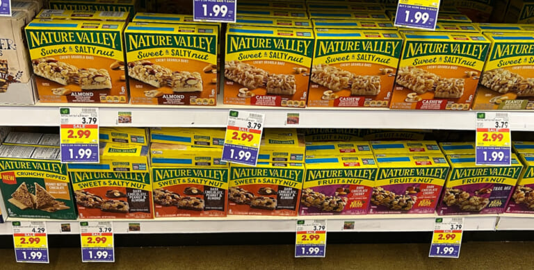 Nature Valley Bars As Low As $1.49 At Kroger