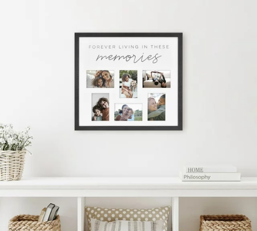 Mainstays 4″ x 6″ 6-Opening Collage Picture Frame $6.26 (Reg. $16)