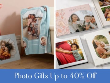 Shutterfly | 40% Off Photo Books, Gifts & Home Decor + Free Shipping!