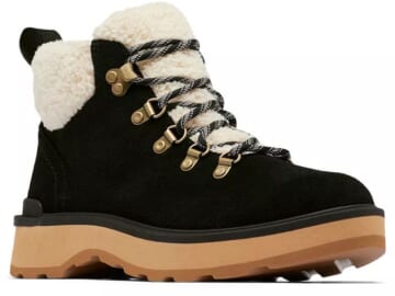 Sorel Women's Hi-Line Lace-Up Cozy Hiker Boots for $37 + free shipping