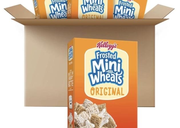 *HOT* Kellogg’s Frosted Mini-Wheats Cereal (4 boxes) only $7.56 shipped!
