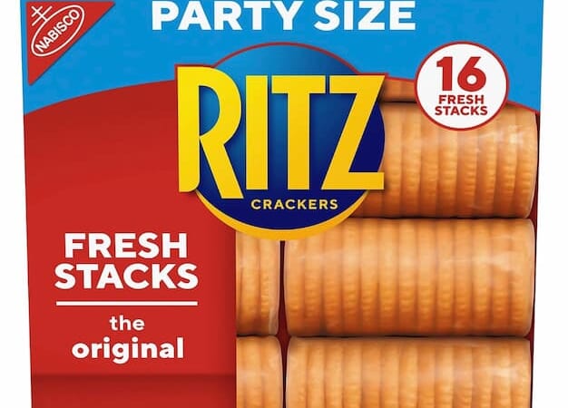Ritz Original Party Size Crackers (16 stacks) only $3.85 shipped!
