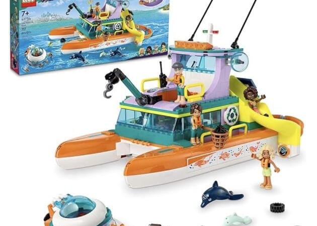 LEGO Friends Sea Rescue Boat Building Toy Set only $38.49 shipped (Reg. $80!)