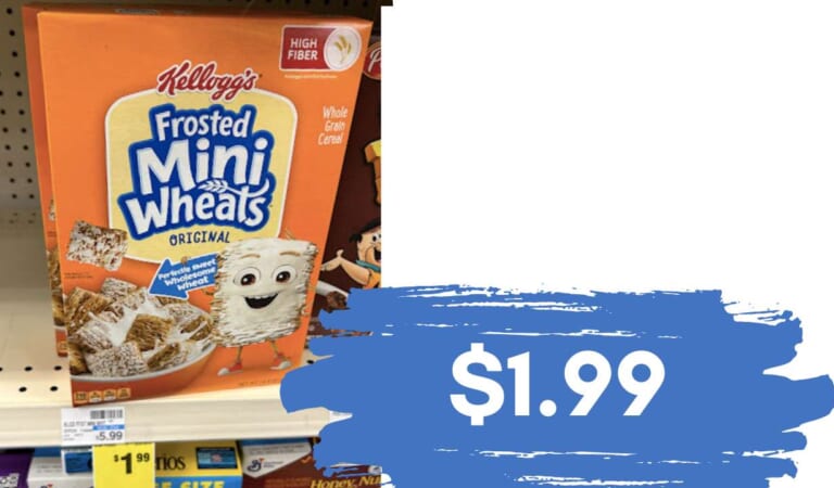 $1.99 Kellogg’s Cereal at CVS