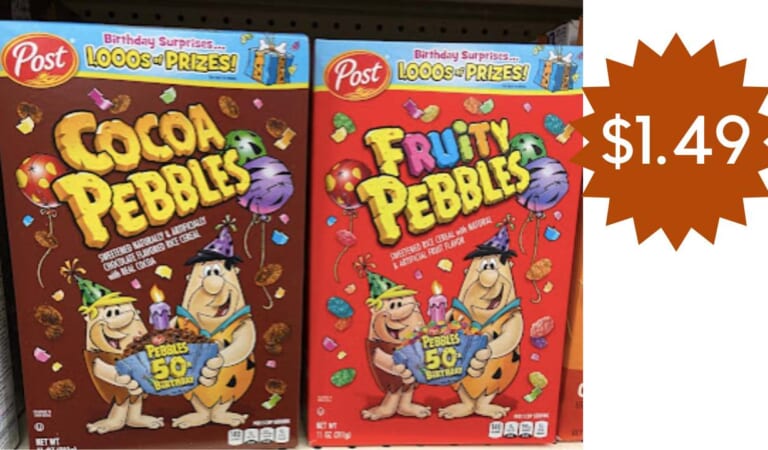 $1.49 Post Cereal | Kroger Mega Deal
