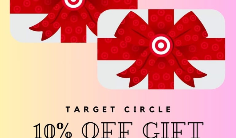 10% off Target Gift Cards | Today Only!