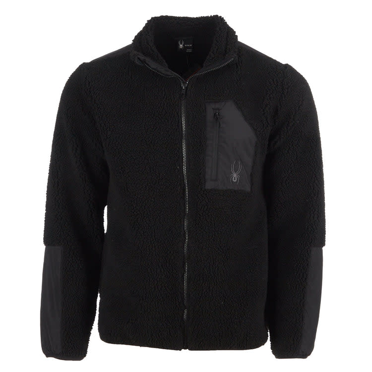 Spyder Men's Sherpa Militant Jacket for $25 + free shipping w/ $75