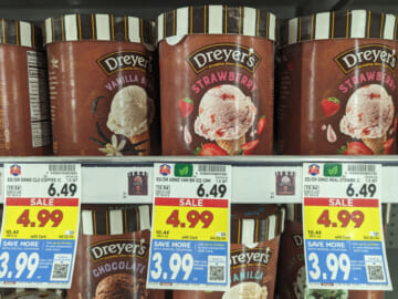 Edy’s/Dreyer’s Ice Cream As Low As $3.49 At Kroger (Regular Price $6.49)
