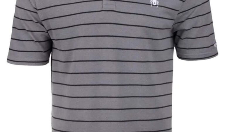 Spyder Men's Classic Stripe Logo Polo Shirt for $30 for 3 + free shipping w/ $75