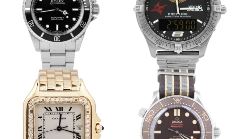 Luxury Watch Deals at eBay: 10% off + free shipping
