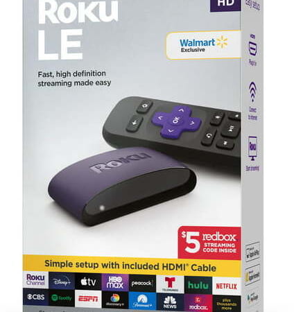 Roku LE HD Streaming Media Player for $20 + free shipping w/ $35