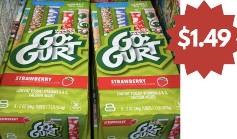 $1.49 Yoplait Go-Gurt 8-Packs | Kroger Mega Deal
