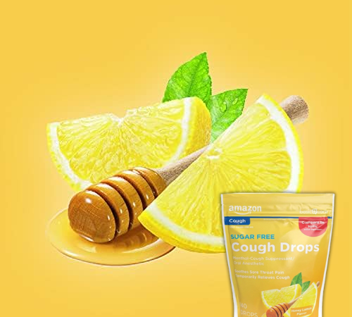 Amazon Basic Care 140-Count Sugar Free Honey Lemon Cough Drops as low as $3.55 Shipped Free (Reg. $5.60) – 3¢ Each