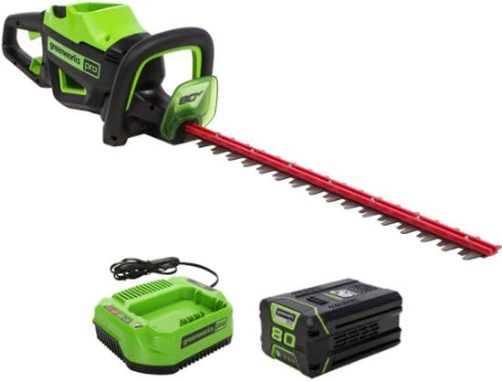 Greenworks 80-Volt 26" Cordless Brushless Hedge Trimmer for $175 + free shipping