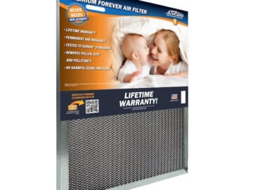 Air-Care Washable MERV 8 Air Filters for $35 + free shipping w/ $45