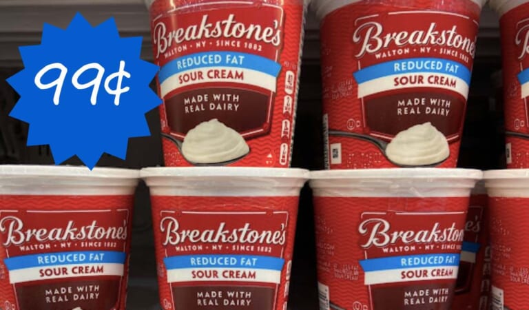 99¢ Breakstone Sour Cream | Kroger Mega Deal