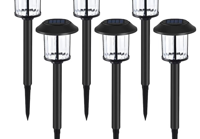Harbor Breeze 10-Lumen Solar LED Outdoor Path Light 6-Pack for $20 + free shipping w/ $45