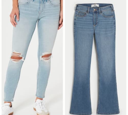 Hollister Buy One, Get One 50% off Sale = Jeans as low as $18.75 each, plus more!