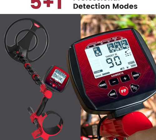Metal Detector w/ 6 Detection Modes, 11.8″ $45.49 After Coupon + Code (Reg. $90.98) + Free Shipping