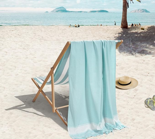 Sand-Free Oversized Beach Towels, 2-Pack $11.19 (Reg. $20) – $5.60 Each