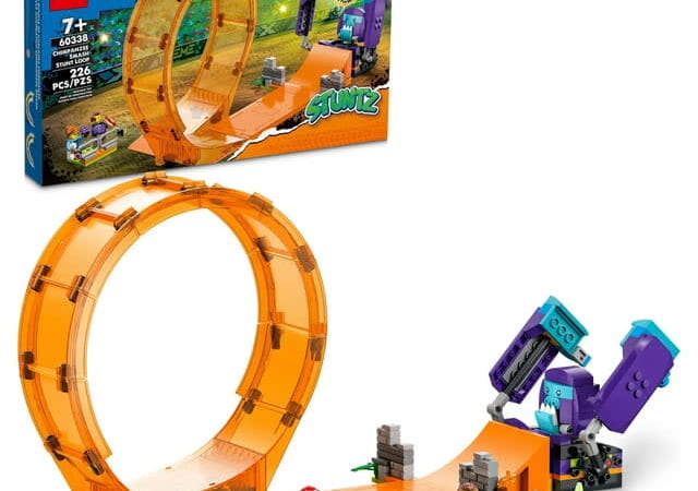 LEGO City Stuntz Smashing Chimpanzee Stunt Loop for $20 + free shipping w/ $35