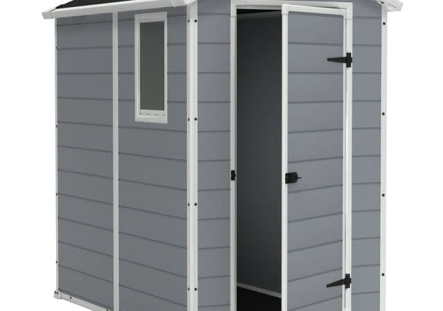 Keter Manor 4×6-Foot Storage Shed Kit for $375 + free shipping