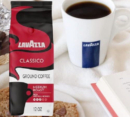 Lavazza Classico Ground Coffee, Medium Roast, 6-Pack as low as $22.93 After Coupon (Reg. $42) + Free Shipping – $3.82/ 12-Oz Bag, Authentic Italian